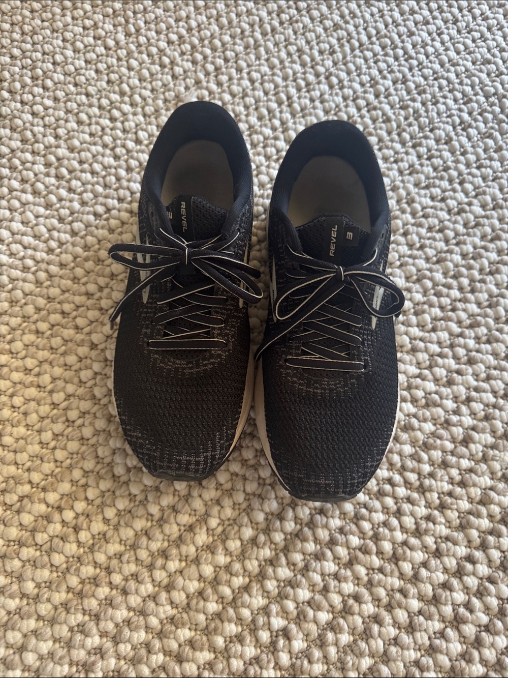 Brooks Women’s Black Running Shoes- Revel